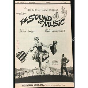 Sheet Music Rodgers and Hammerstein's The Sound Of Music, Climb Ev'ry Mountain